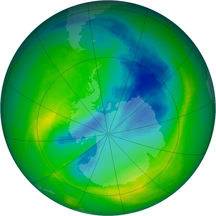 Ozone Map 1983-11-04